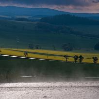 14.5. po dešti - silnice k Jordánku