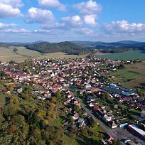 7.10. pohled na Koloveč od hřbitova