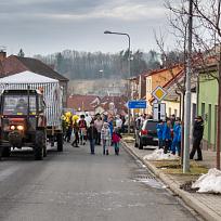 2020 - Masopustní průvod v Kolovči
