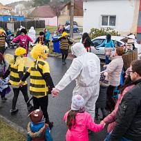 2020 - Masopustní průvod v Kolovči