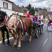 2020 - Masopustní průvod v Kolovči