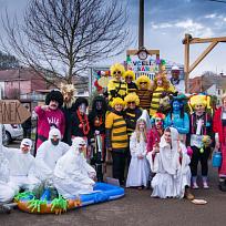 2020 - Masopustní průvod v Kolovči