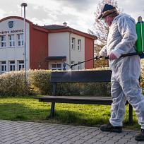 2020 - Dezinfekce veřejných prostor v Kolovči