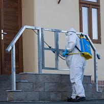 2020 - Dezinfekce veřejných prostor v Kolovči