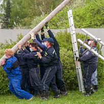2020 - Stavění májky