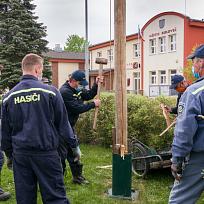 2020 - Stavění májky