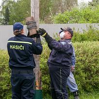 2020 - Stavění májky