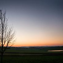 5.11. západ slunce nad Jordánkem