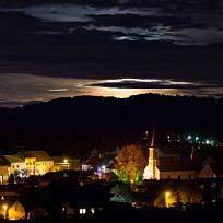 2.11. večer v Kolovči pohled od Šibenice