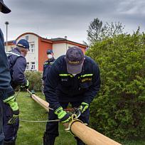 2021 - Stavění májky