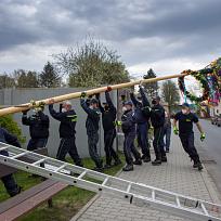 2021 - Stavění májky