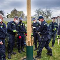 2021 - Stavění májky