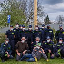 2021 - Stavění májky