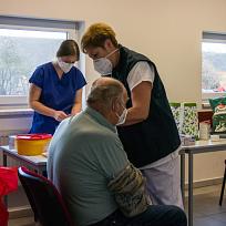 2021 - Očkování proti COVID-19 v KD Koloveč