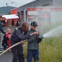 2015 - Den otevřených dveří v hasičské zbrojnici