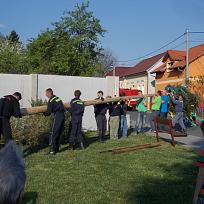 2014 - Stavění májky