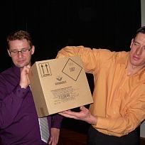 Losování hlavní tomboly