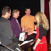 Losování hlavní tomboly