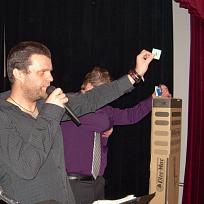 Losování hlavní tomboly