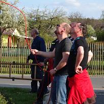 2016 - Stavění májky