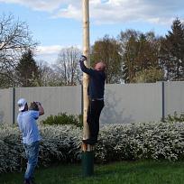 2016 - Stavění májky