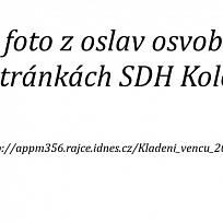 2016 - Oslava osvobození Kolovče armádou USA