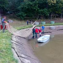 2016 - Výlov rybníka v Holci