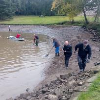 2016 - Výlov rybníka v Holci