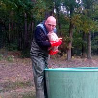 2016 - Výlov rybníka v Holci