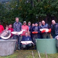 2016 - Výlov rybníka v Holci