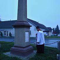 2016 - Svěcení smírčího kříže a rozsvícení vánočního stromu 