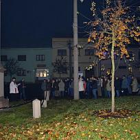 2016 - Svěcení smírčího kříže a rozsvícení vánočního stromu 