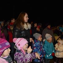 2016 - Svěcení smírčího kříže a rozsvícení vánočního stromu 