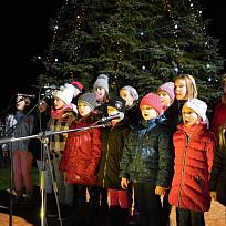 2016 - Svěcení smírčího kříže a rozsvícení vánočního stromu 