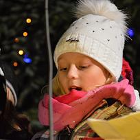 2016 - Svěcení smírčího kříže a rozsvícení vánočního stromu 