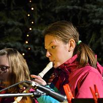 2016 - Svěcení smírčího kříže a rozsvícení vánočního stromu 