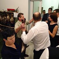 Předávání cen tomboly