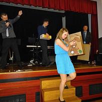 Losování hlavní tomboly