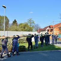 2017 - Stavění májky