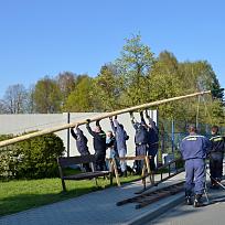 2017 - Stavění májky