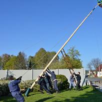 2017 - Stavění májky