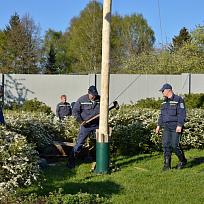 2017 - Stavění májky