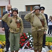 2017 - Pietní akt - Uctění památky příslušníků armády USA