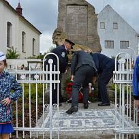 2017 - Pietní akt - Uctění památky příslušníků armády USA