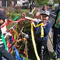 2018 - Stavění májky