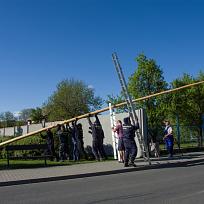 2018 - Stavění májky