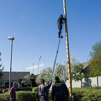 2018 - Stavění májky