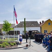 2018 - Uctění památky osvoboditelům z 1. a 2 sv. války v Kolovči