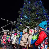 2018 - Slavnostní rozsvícení vánočního stromu v Kolovči