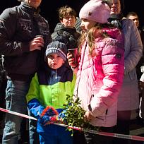 2018 - Slavnostní rozsvícení vánočního stromu v Kolovči